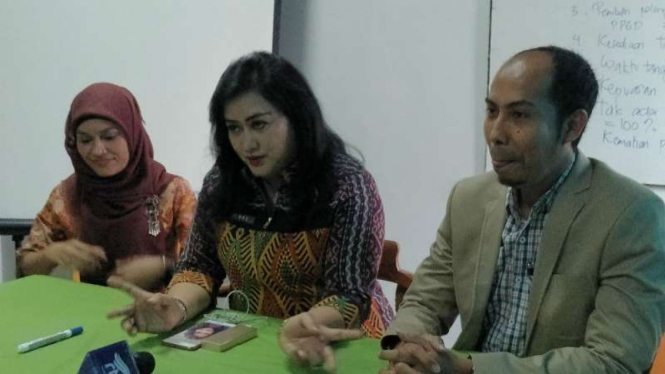 Rumah Sakit Harapan Jayakarta (RSHJ) konferensi pers soal bayi kembar hilang, Jumat, 17 Juni 2016.
