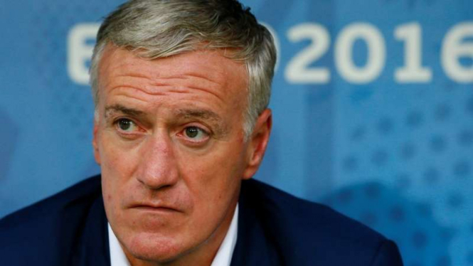 Pelatih Prancis, Didier Deschamps.