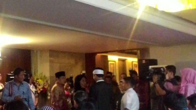 Buka bersama di rumah Ketua DPR RI Ade Komarudin, Jalan Widya Chandra.