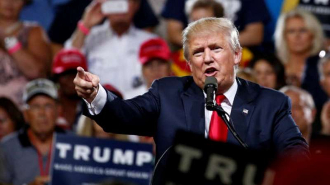 Calon Presiden AS dari Partai Republik, Donald Trump.