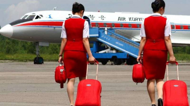 Maskapai Air Koryo mendapat predikat layanan di bawah standar.