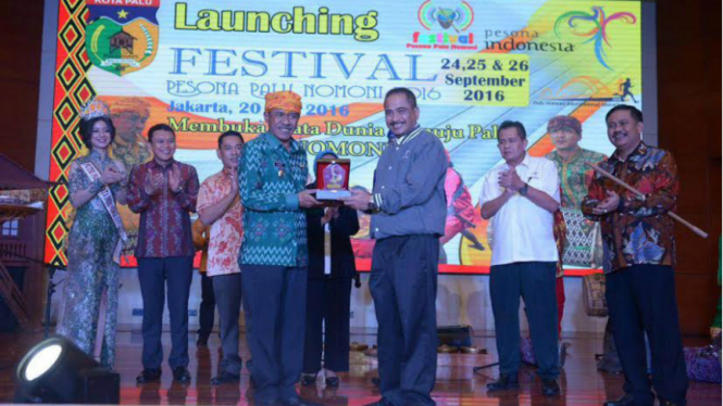 Peluncuran Festival Pesona Palu Nomoni 2016