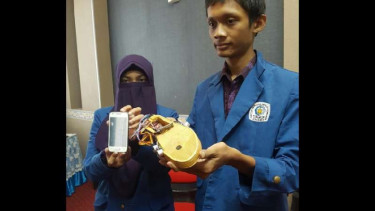 Mahasiswa ITS ciptakan sandal tuna netra berbasis Android