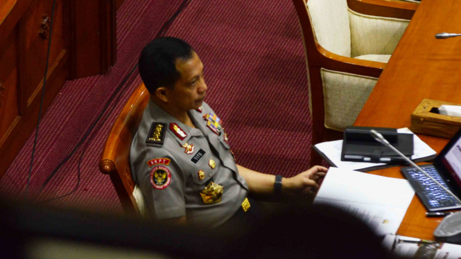 Fit and Proper Test Calon Kapolri Komjen Pol Tito Karnavian