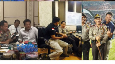Komjen Tito Karnavian dan Komisaris Besar Krishna Murti