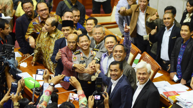 Fit and Proper Test Calon Kapolri, Komjen Tito Karnavian. 