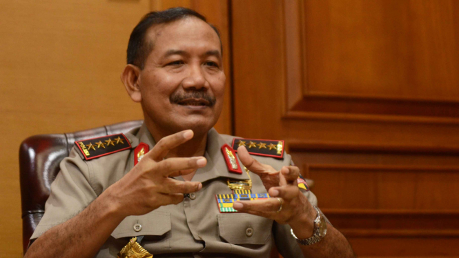 Kepala Polri, Jenderal Badrodin Haiti.