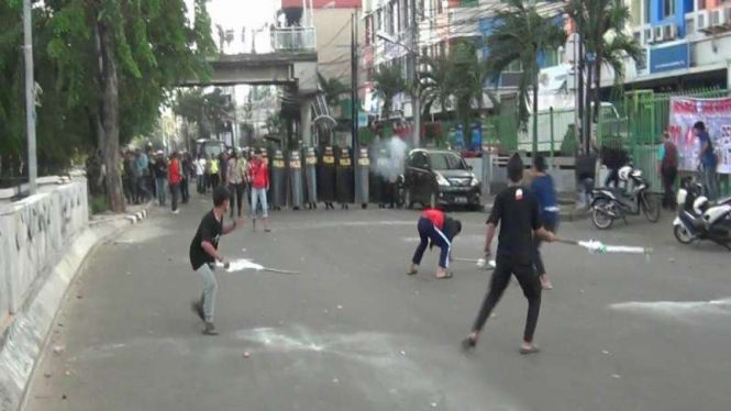 Kericuhan usai peresmian RPTRA Penjaringan Indah tahap II