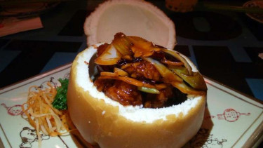 Stir fried Prawn with gang Bao sauce