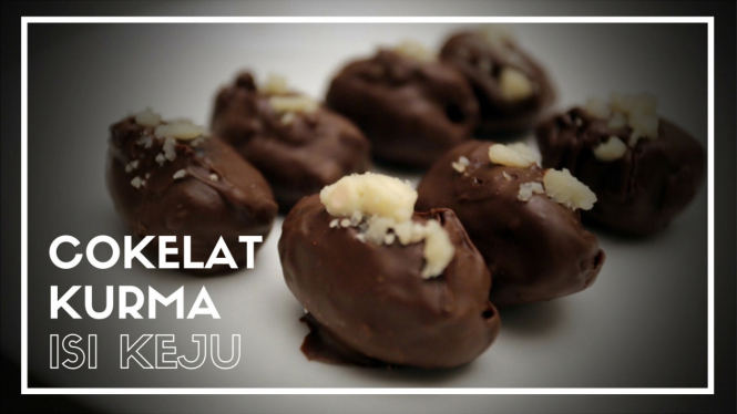 Resep Kurma Cokelat Isi Keju