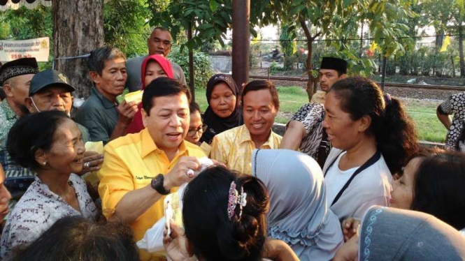Ketua Umum Partai Golkar, Setya Novanto.