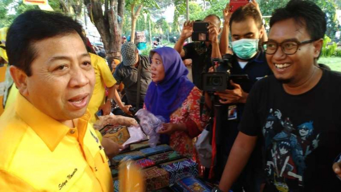 Ketua Umum Partai Golkar, Setya Novanto.