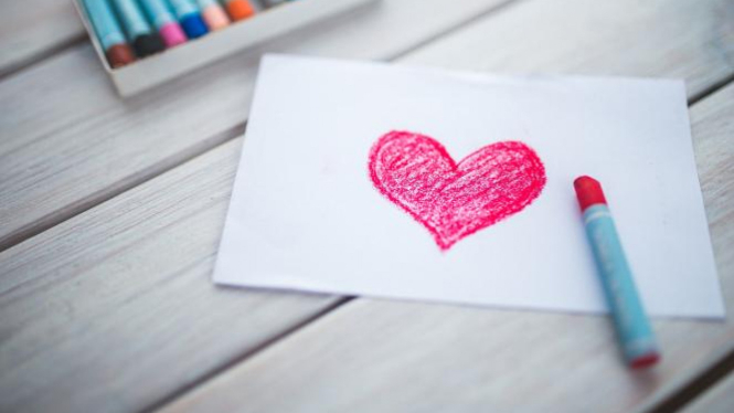 Ilustrasi cinta.