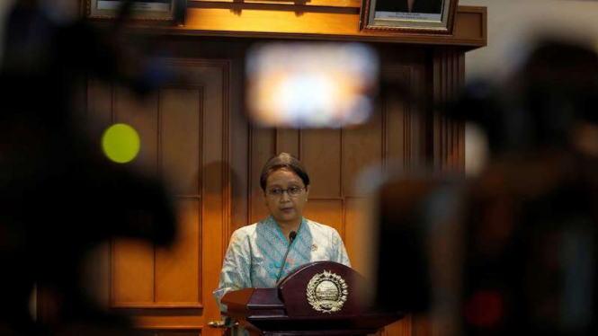 Menteri Luar Negeri Republik Indonesia, Retno LP Marsudi.