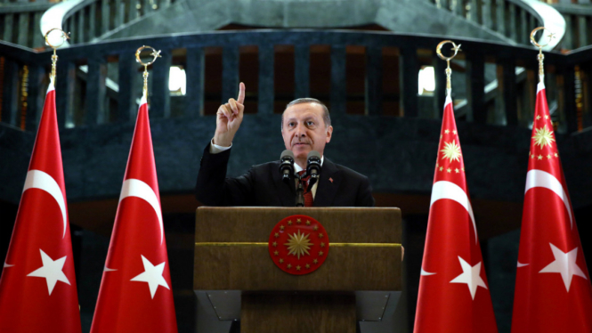 Presiden Turki, Recep Tayyip Erdogan.