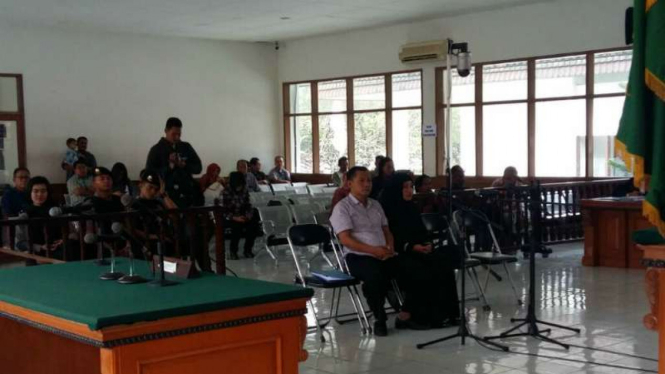 Sidang perdana kasus suap jaksa Kejati Jabar