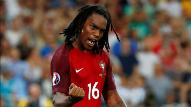 Gelandang muda Portugal, Renato Sanches