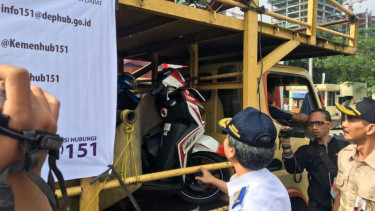 Pelepasan 8.400 motor pemudik peserta mudik gratis 2016. 