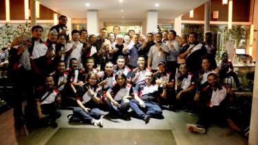 Velozity foto bersama partnership & sponsorship.