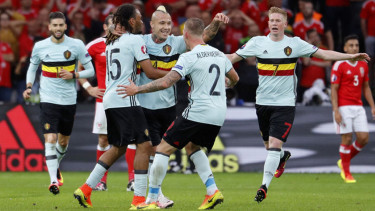 Wales kalahkan Belgia 3-1 di perempat final Piala Eropa 2016