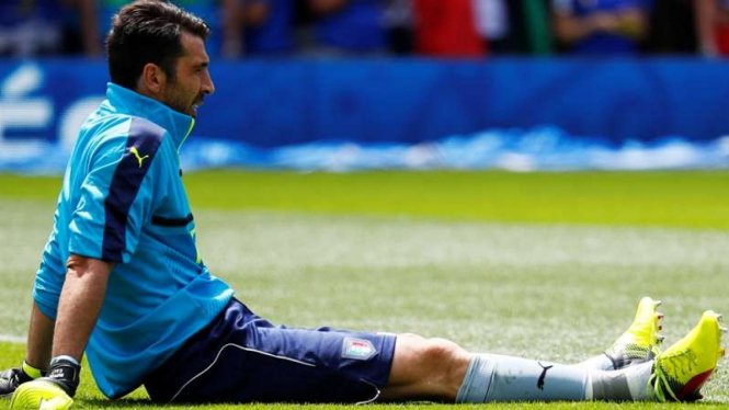 Penjaga gawang Timnas Italia, Gianluigi Buffon