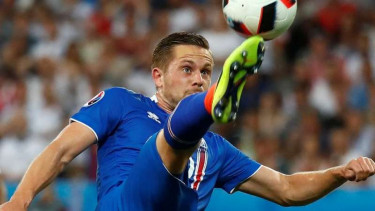 Gelandang Islandia, Gylfi Sigurdsson