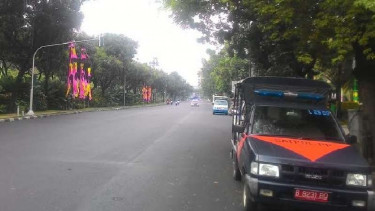 Suasana di Balai Kota Jakarta, Senin, 4 Juli 2016.