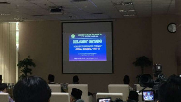 Sidang Isbat penentuan 1 Syawal 1437 Hijriah di Kementerian Agama
