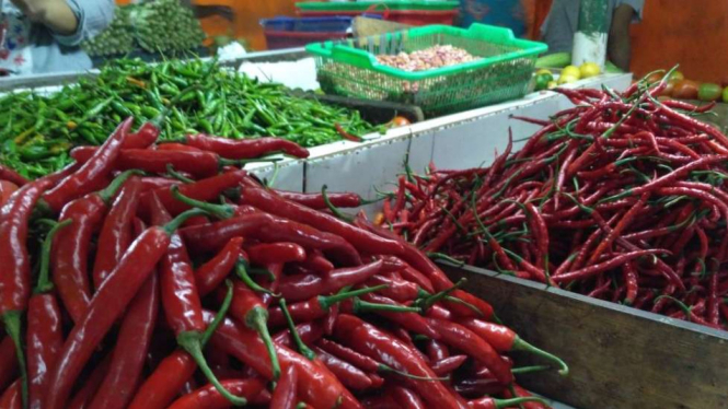 Komoditas cabai merah di pasar