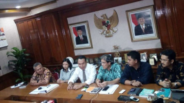 Pengumuman keputusan pleno KPU soal Plt Ketua KPU, Selasa (12/7/2016).