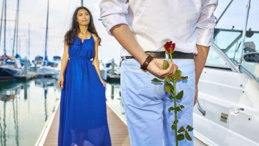 Kencan romantis.