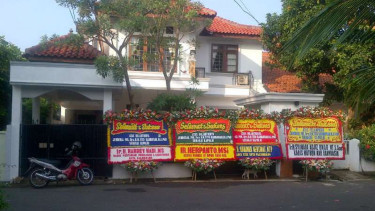 Suasana kediaman Komjen Tito Karnavian di Pasar Minggu, Jakarta Selatan