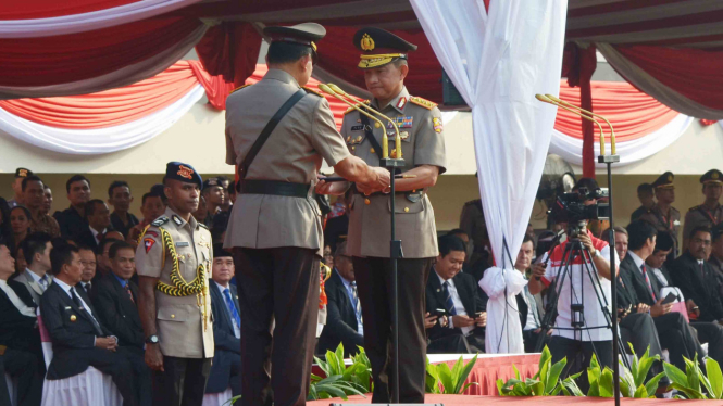 Serah Terima Jabatan Kapolri