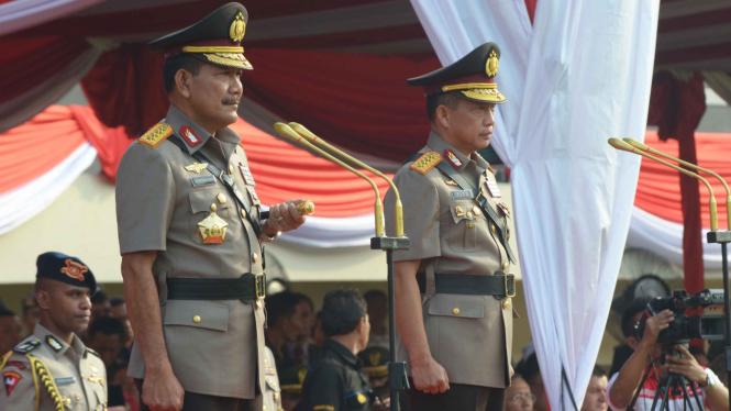 Serah Terima Jabatan Kapolri
