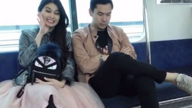 sandra dewi dan Harvey Moeis