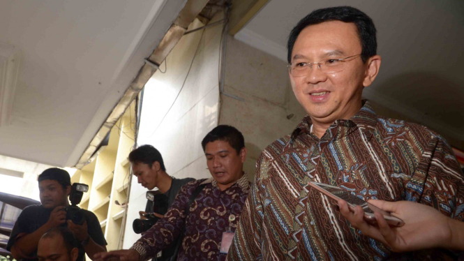 Gubernur DKI Jakarta Basuki Tjahaja Purnama.