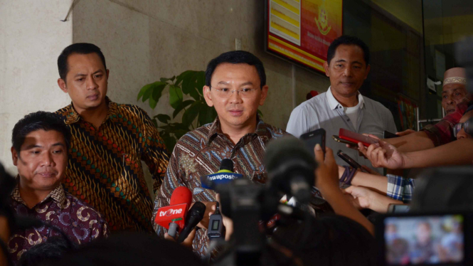 Gubernur DKI Jakarta Basuki Tjahaja Purnama.