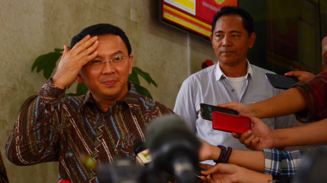 Gubernur Jakarta Basuki Tjahaja Purnama.