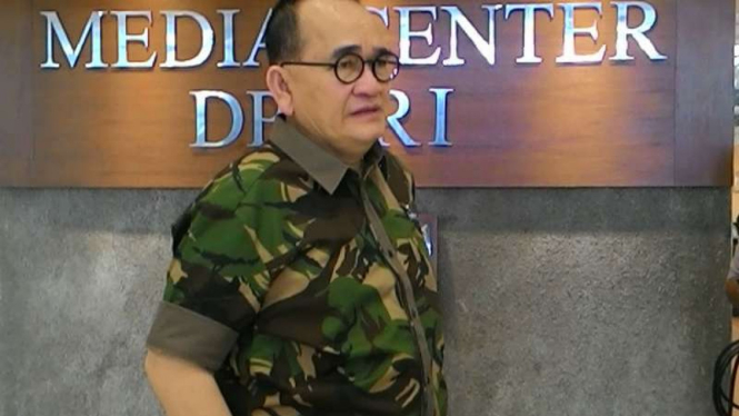 Anggota DPR dari Partai Demokrat, Ruhut Sitompul.