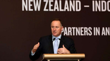 Perdana Menteri Selandia Baru, John Key.