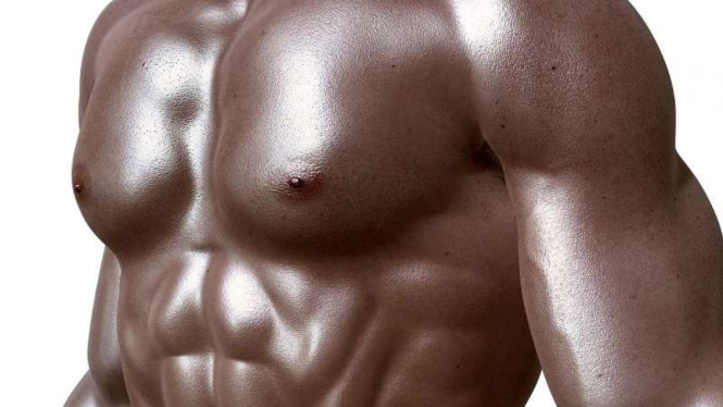 Tubuh Pria Berotot, sixpack