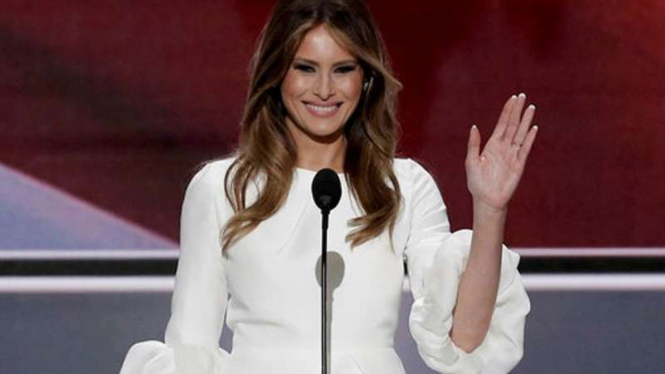 Melania Trump, calon 