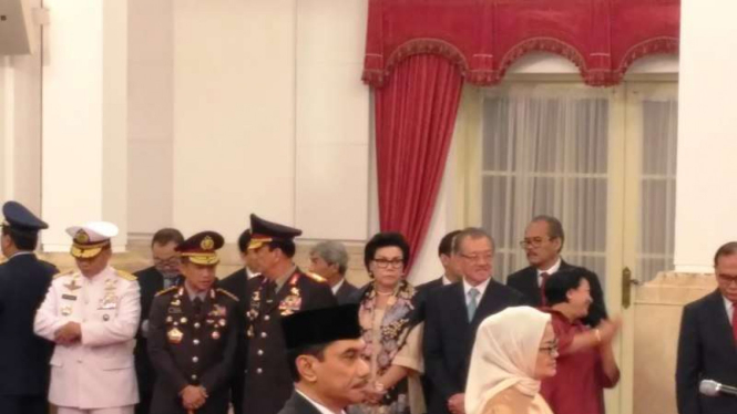 Pelantikan Komjen Suhardi Alius menjadi Kepala BNPT.