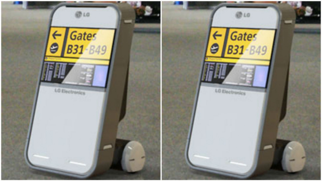 Robot di Bandara Incheon