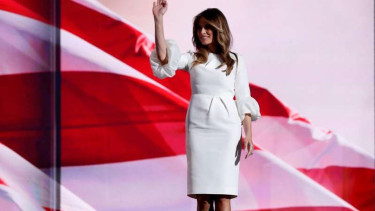 Melania Trump.