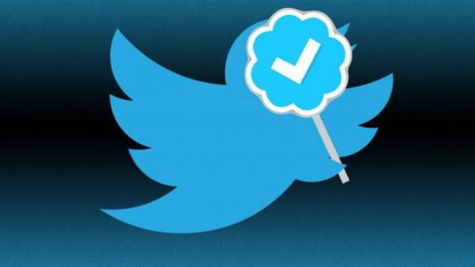 Centang biru di Twitter.