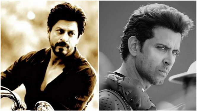 Shah Rukh Khan dan Hrithik Roshan