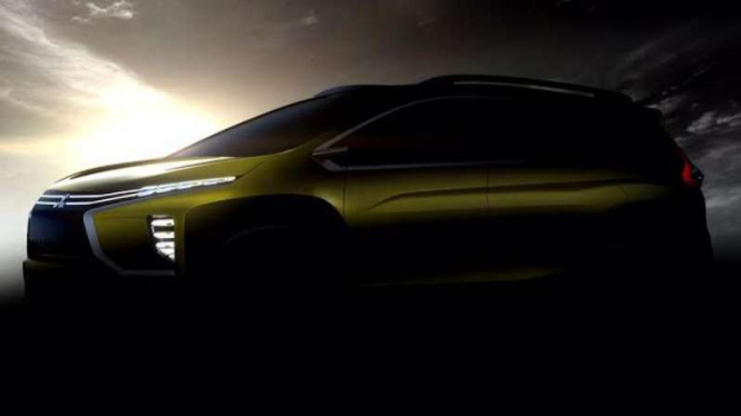 Mobil konsep small crossover MPV Mitsubishi XM Concept.