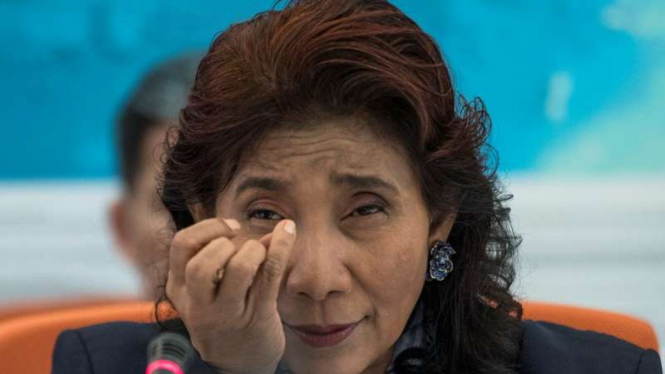 Menteri Kelautan dan Perikanan, Susi Pudjiastuti.