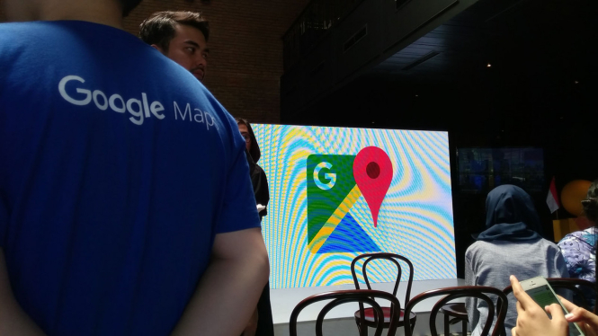 Ilustrasi Google Maps.